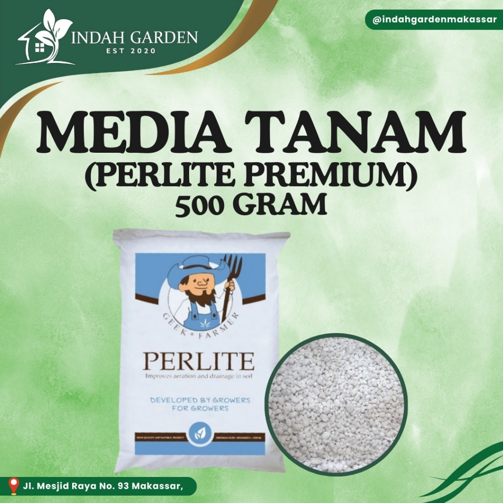 Media Tanam Perlite Premium (Geek Farmer)