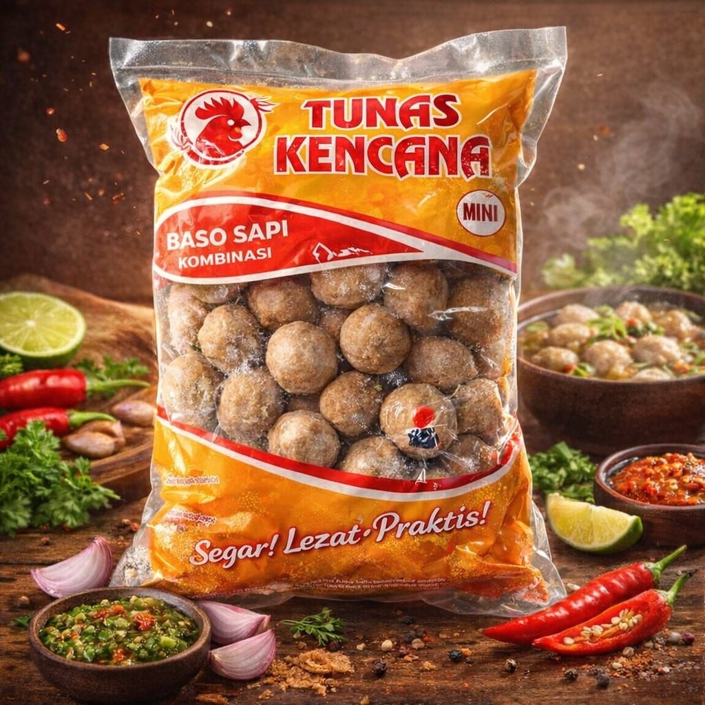 BASO SAPI KECIL TUNAS KENCANA ISI 50PCS | BASO KECIL | BASO MURAH | BASO BANDUNG | BASO DAGING