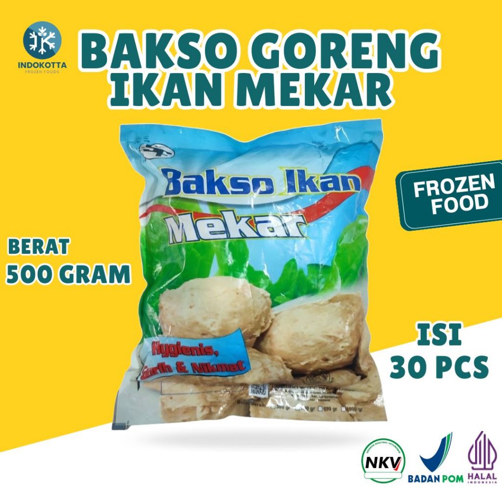 BAKSO GORENG IKAN MEKAR ISI 30