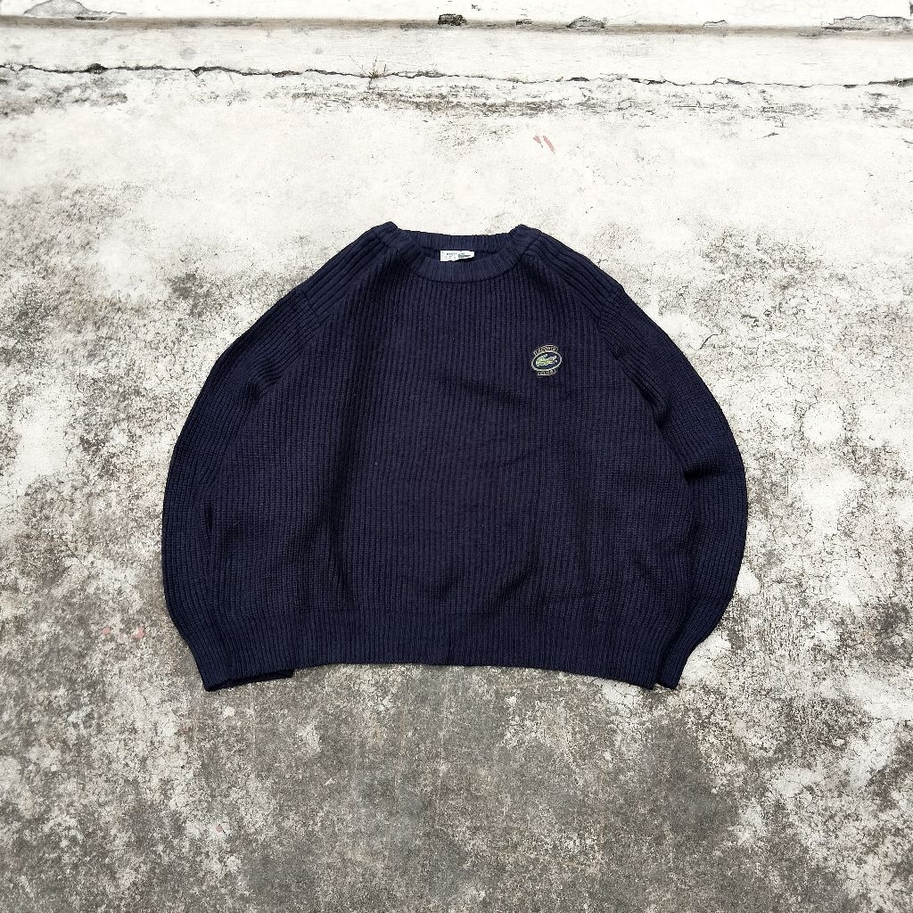 Knitwear Waffle Lacoste Oversize - Unisex