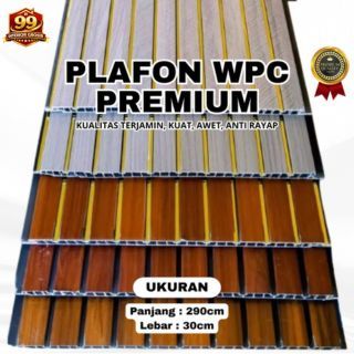 WALLPANEL DINDING & PLAFON WPC PREMIUM PANJANG 290CM | Dinding Rumah Minimalis Aesthetic Banyak Moti