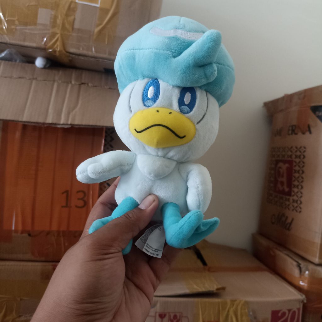 Boneka Pokemon Plush Quaxly Pokemon Center