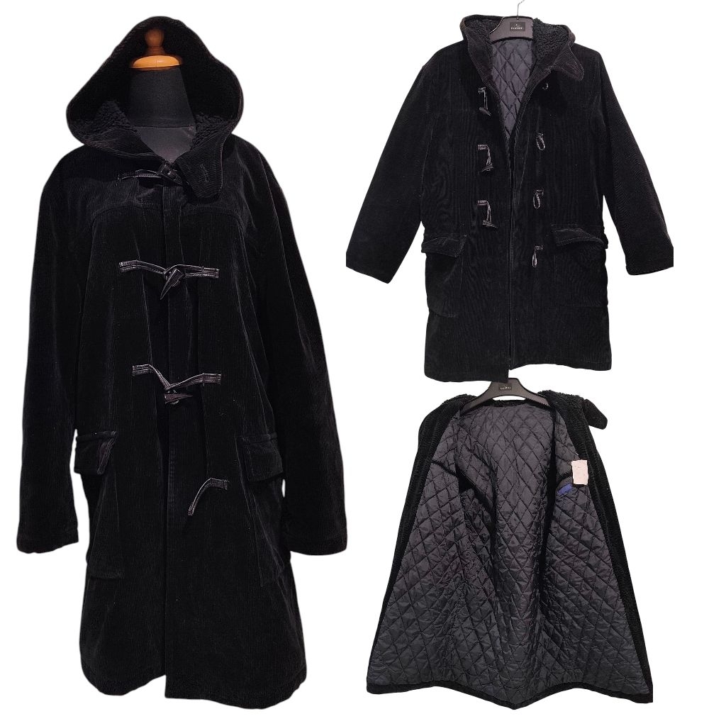 PRELOVED LONG COAT WOOL HOODIE BULU