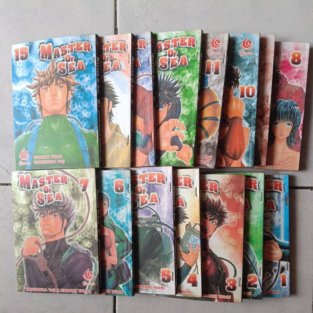 komik master of sea 1-15 tamat
