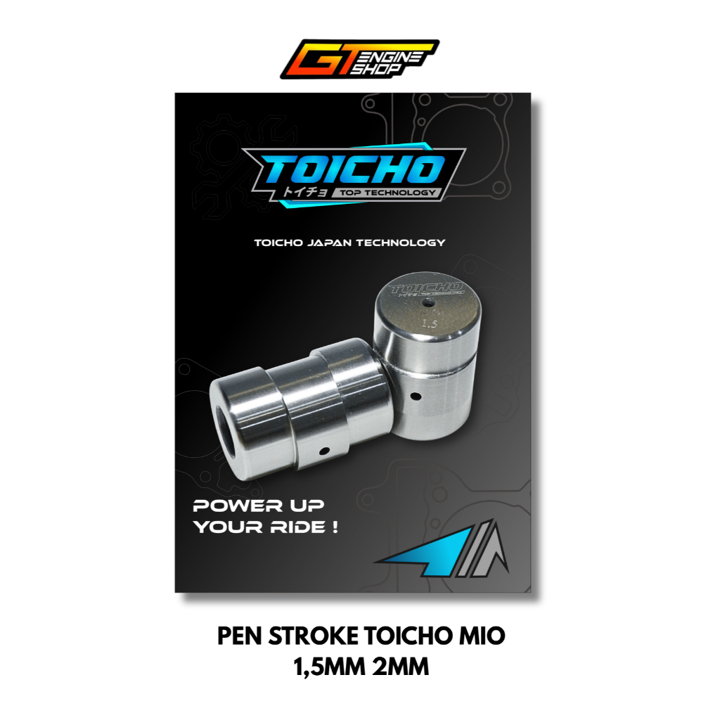 PEN STROKE TOICHO MIO 1.5 MM 2MM PIN STROKE MIO TOICHO JAPAN