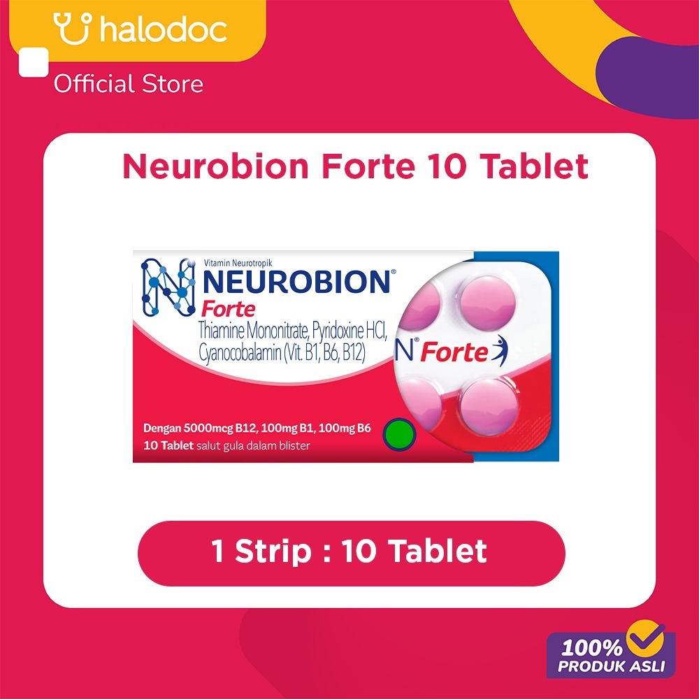 Neurobion Forte 10 Tablet