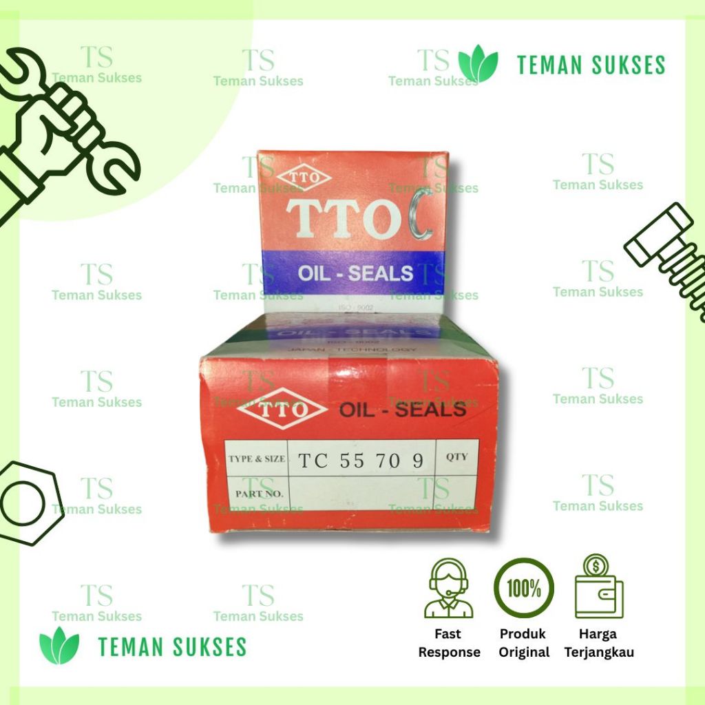 OIL SEAL TC 55 X 70 X 9 TTO