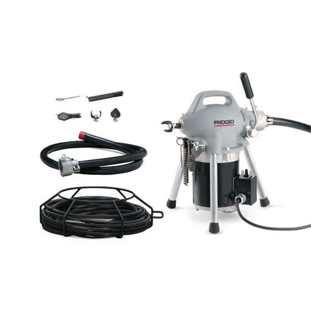 Ridgid Alat Pembersih Pipa Pembuangan 230V K-50-8 76495 Drain Cleaner