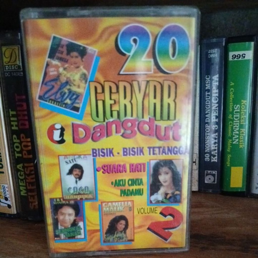 kaset pita import  20 gebyar dangdut
