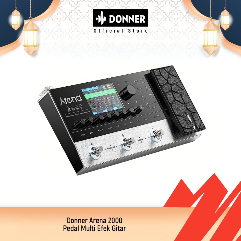 Donner Arena 2000 Pedal Multi Efek Gitar