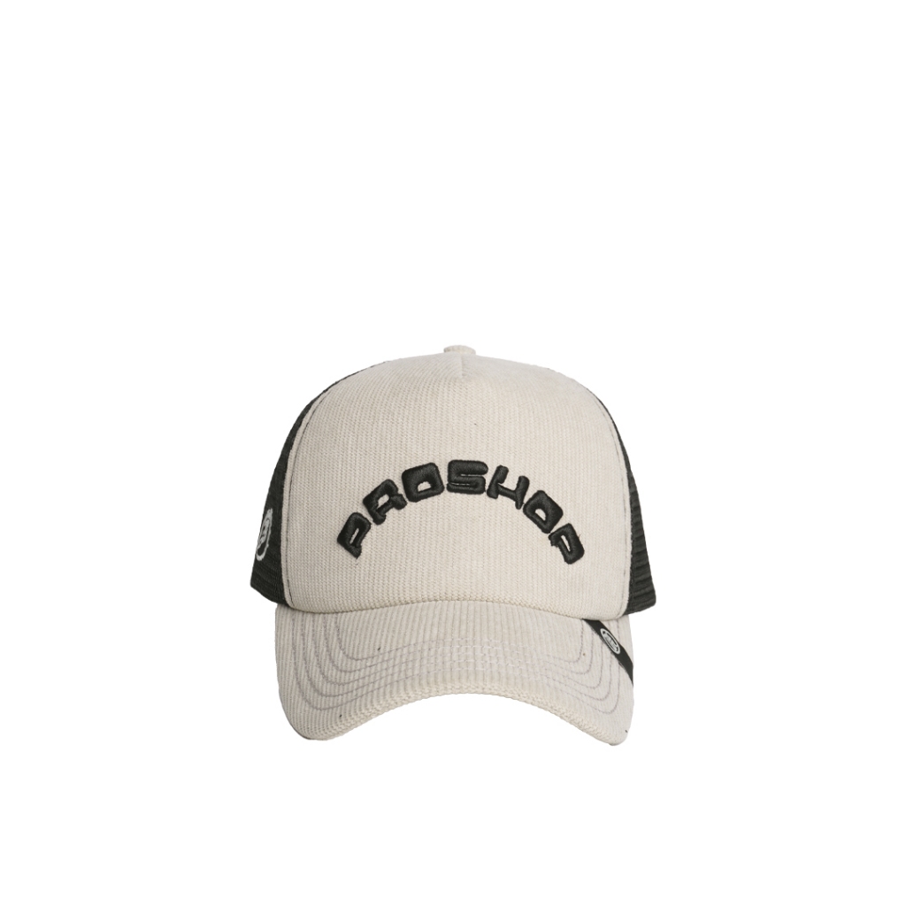 Proshop | Cream Corduroy  Trucker Cap | Topi Pria Topi Distro | Cream