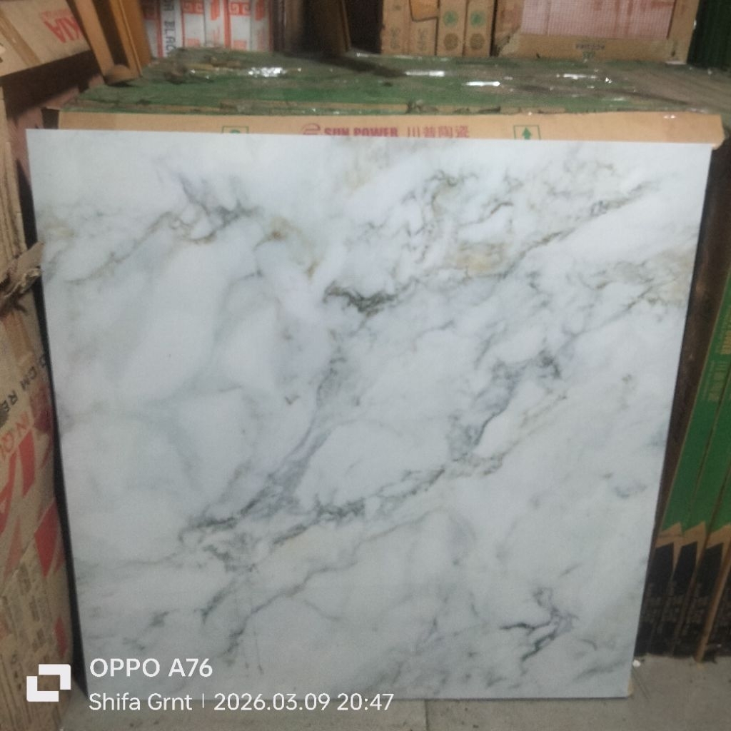 Granit lantai 80x80. GS881001/Sun.power