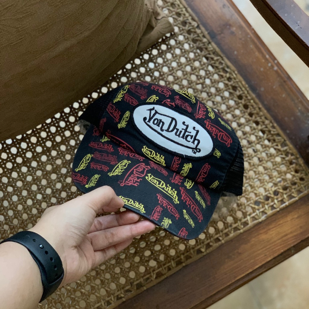 Topi VonDutch Trucker Jaring Von Dutch Cap
