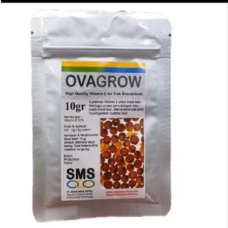 OVAGROW 10 Gram Vitamin E Induk Ikan