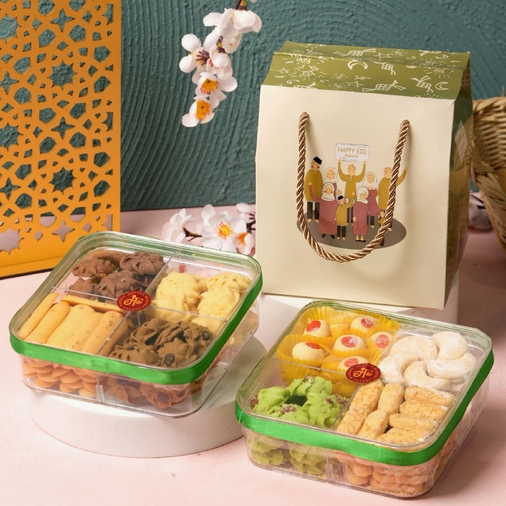 Festive Box Cookies Mix 4 Rasa