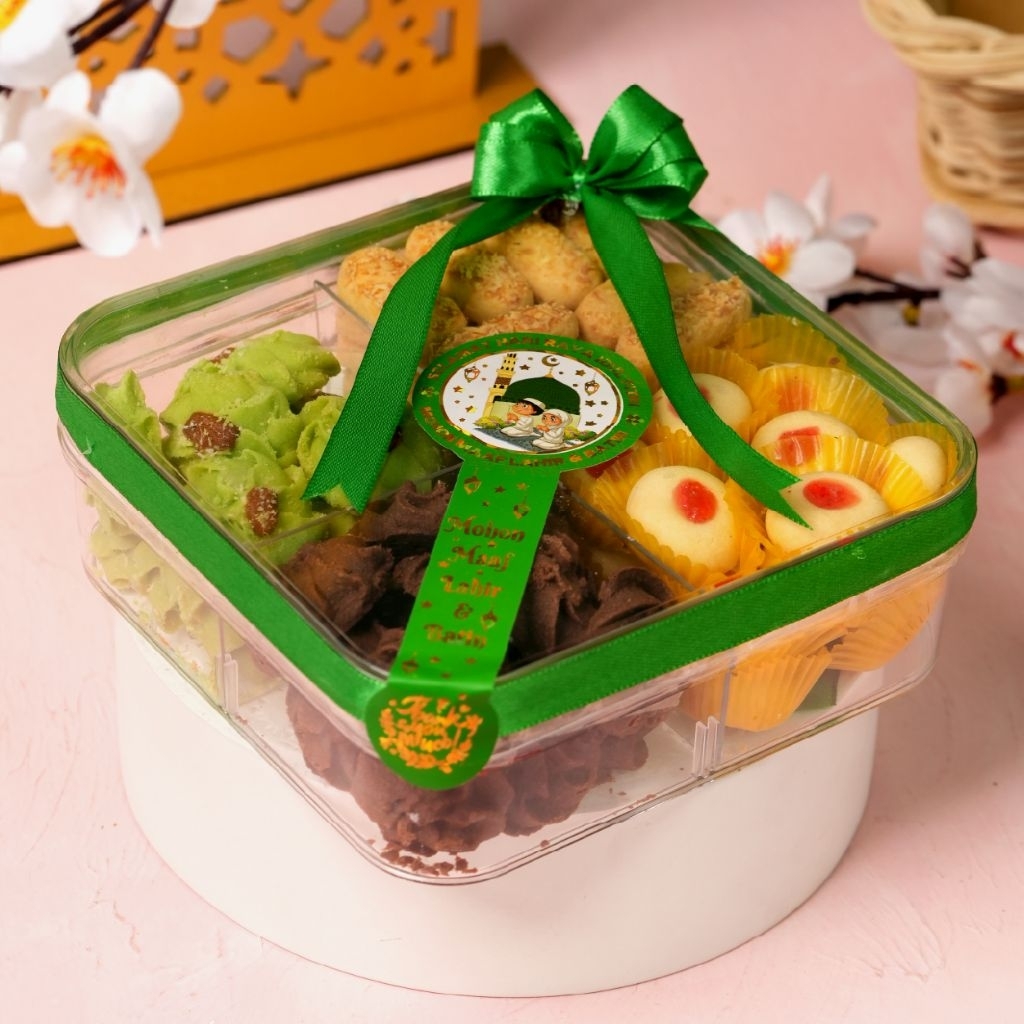 Festive Box Cookies Mix 4 Rasa