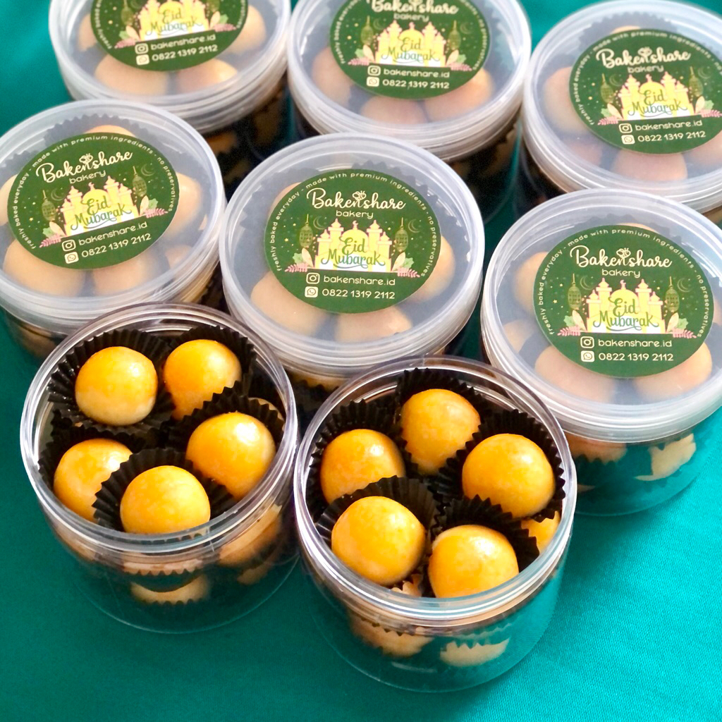 Aneka Kue Kering Mix Nastar Kacang Butter LidahKucing Cornflakes Greentea Strawberry Thumbprint Cook