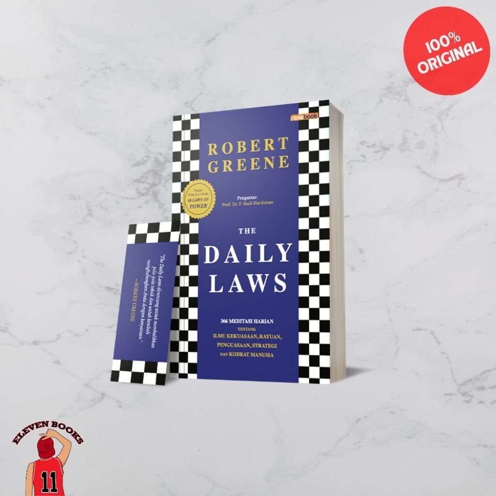 Eleven Books Terjemahan Buku The Daily Laws - Robert Greene (Renebook)