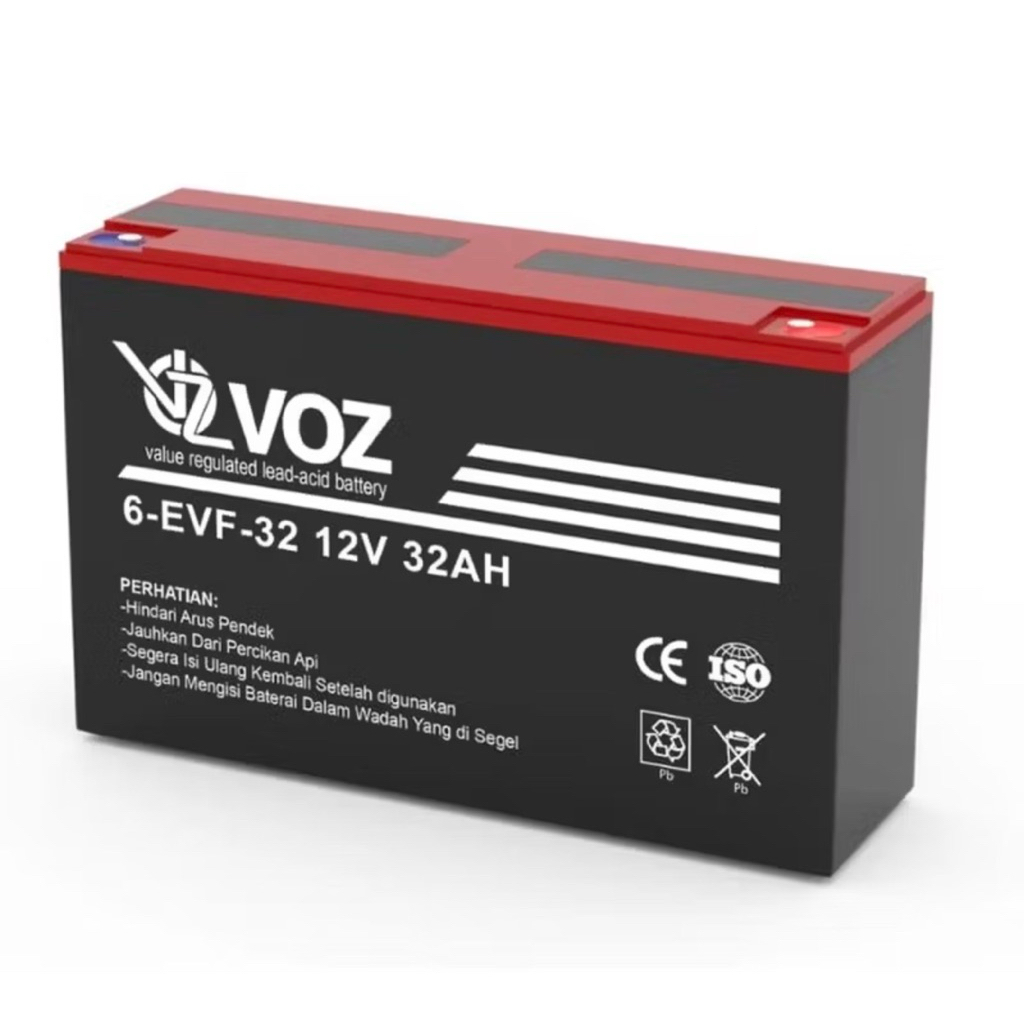 Aki utk Selis Baterai Bajaj Selis Merk VOZ 12V 32Ah Aki Sepeda Listrik Batre Aki Motor Listrik 12 Vo