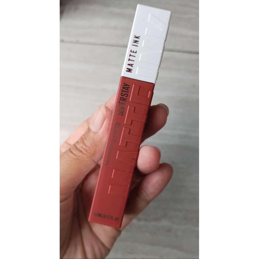 Lip matte Maybelline Superstay matte ink varian no 335 (masih baru dan segel)