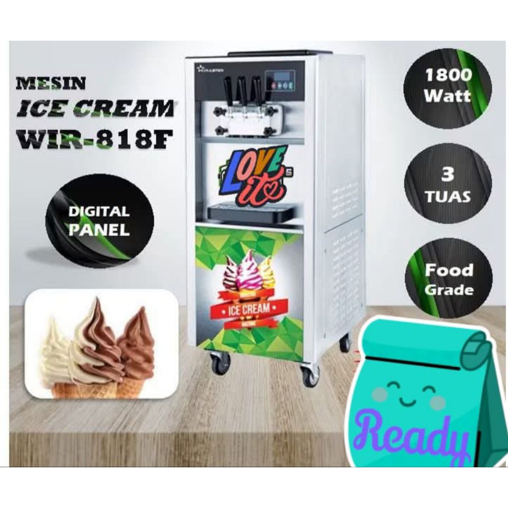 Mesin Ice Cream wir-818f second