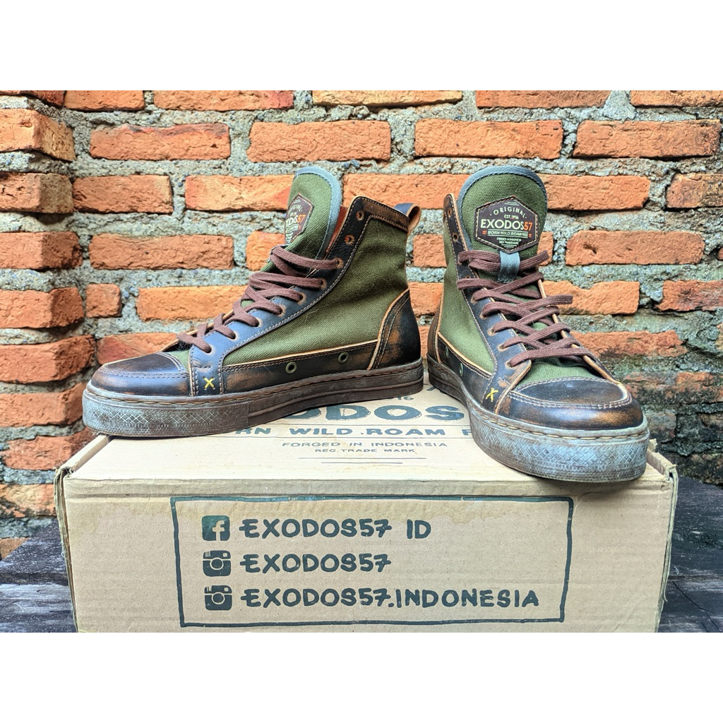 Sepatu exodos57 ozora brown