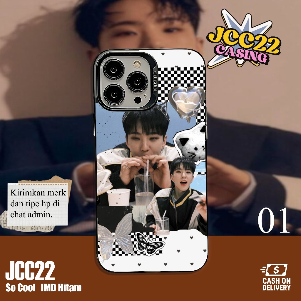 Case Pelindung Hp Socool Hybrid IMD Motif Hoshi Aesthetic Member Seventeen Boyband Kpop Untuk iPhone