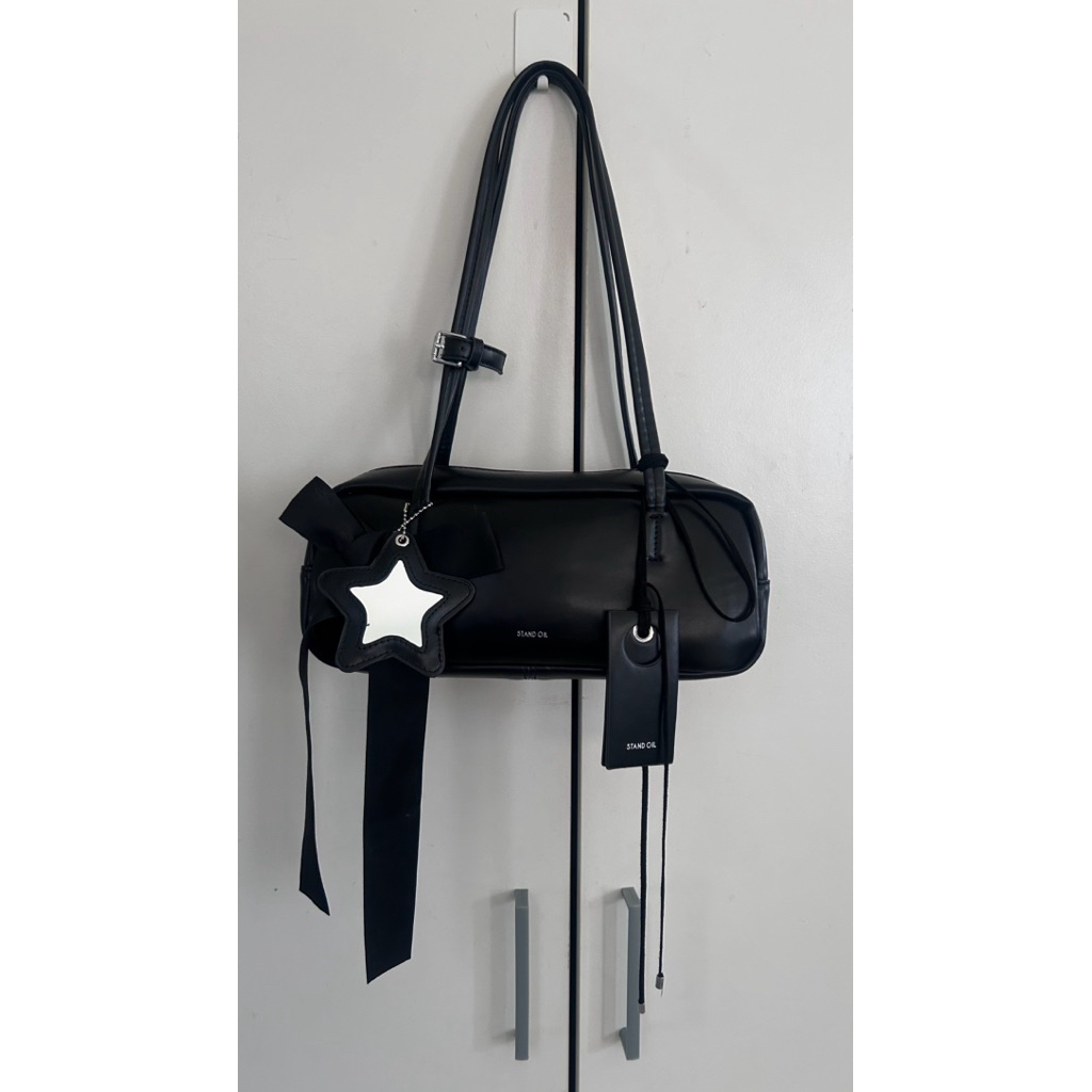 Preloved St4nd 0il More Baguette bag black