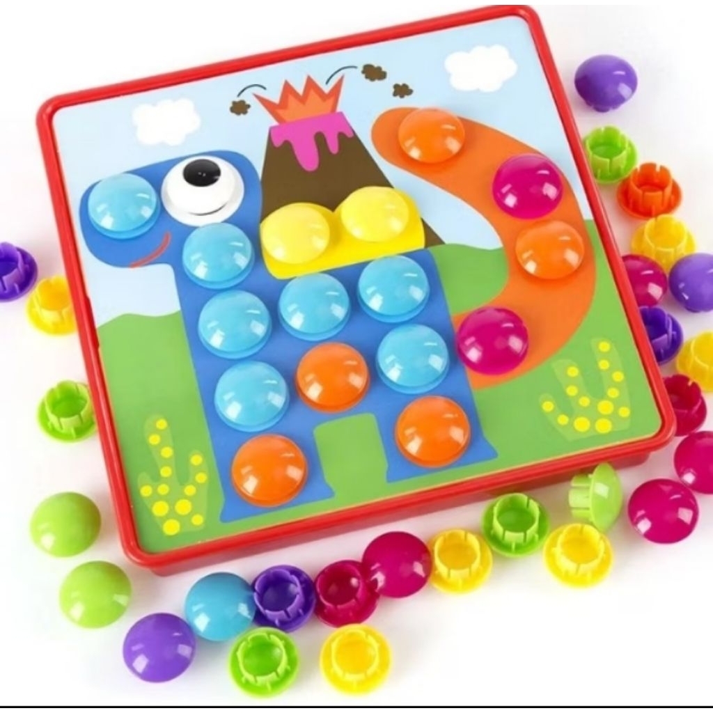 Button Game | Mainan Anak 2+ | Mainan edukasi anak