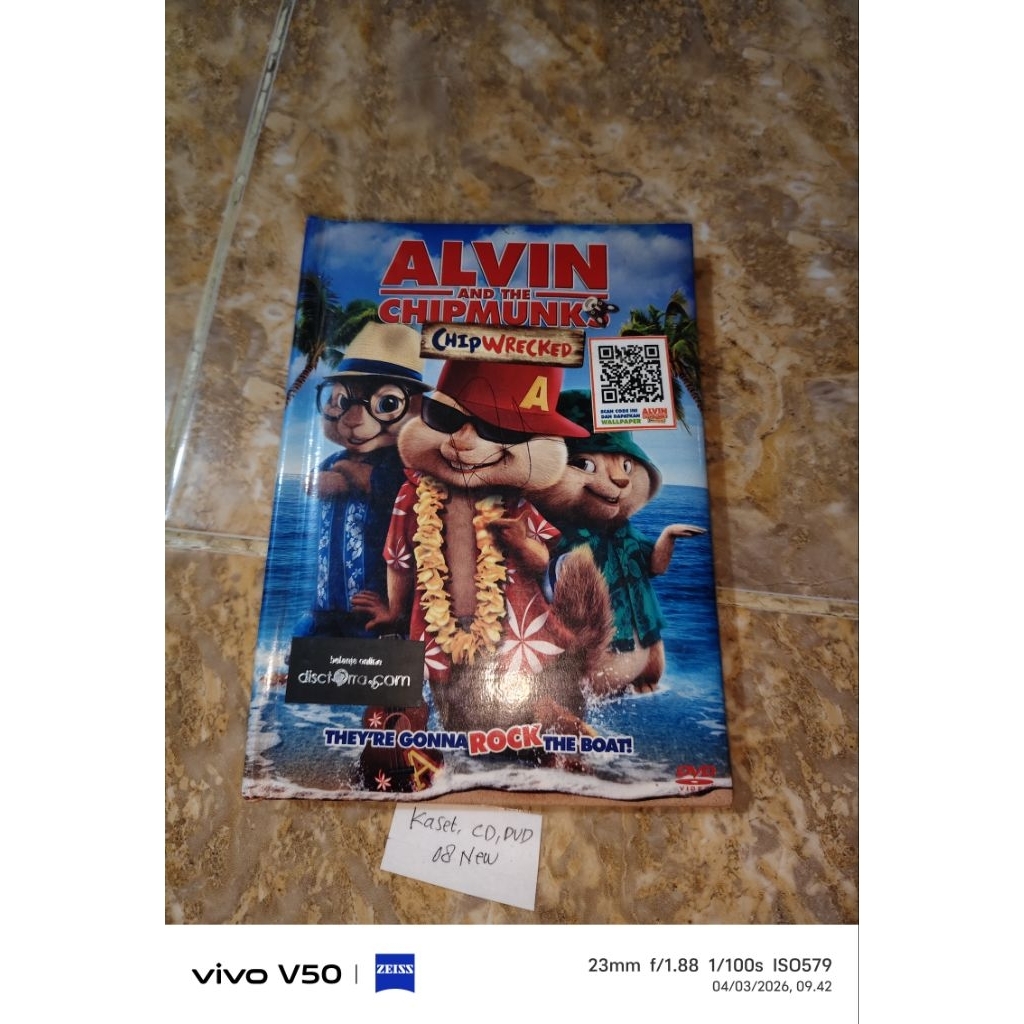 Kaset DVD ALVIN AND THE CHIPMUNKS
