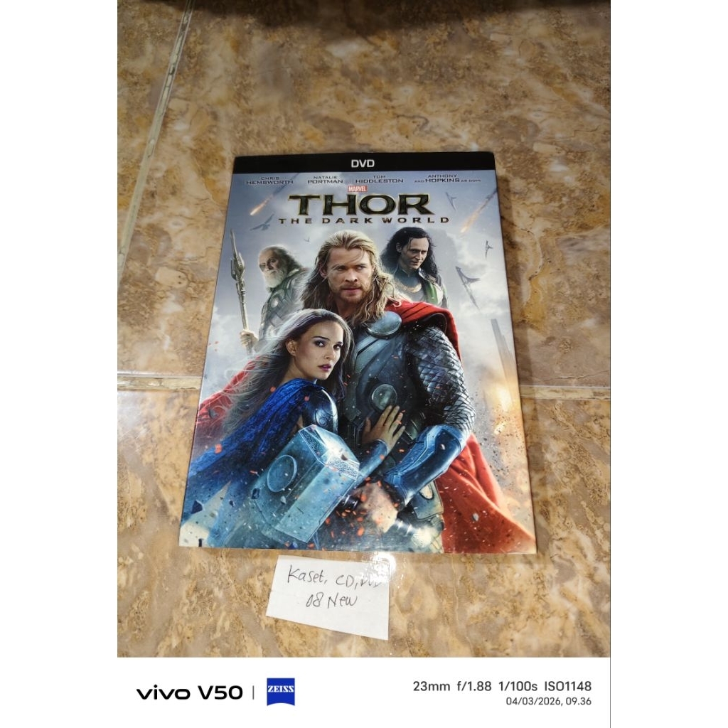 Kaset DVD MARVEL THOR THE DARK WORLD