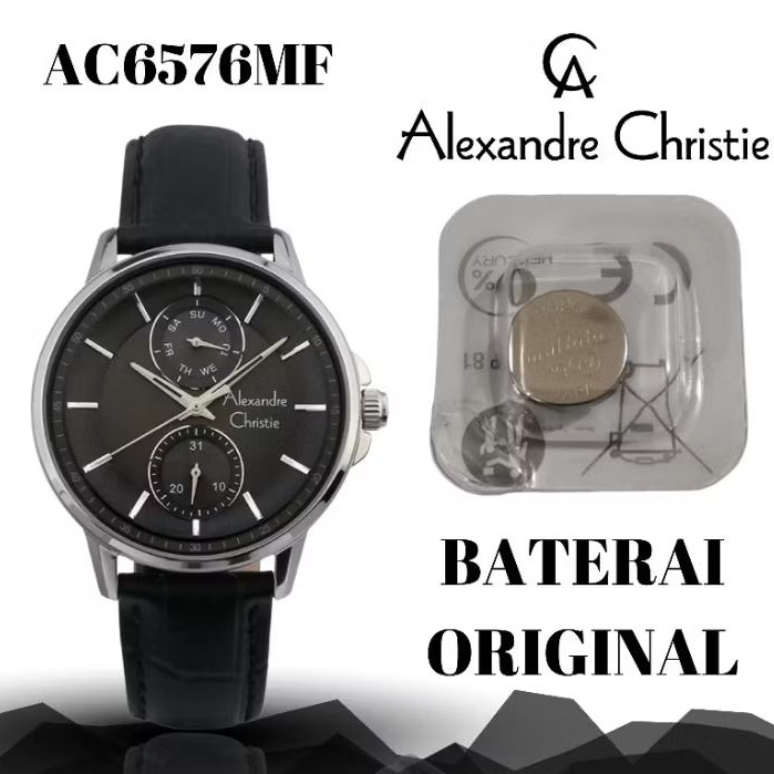 Baterai jam ALEXANDRE christie original AC6576MF