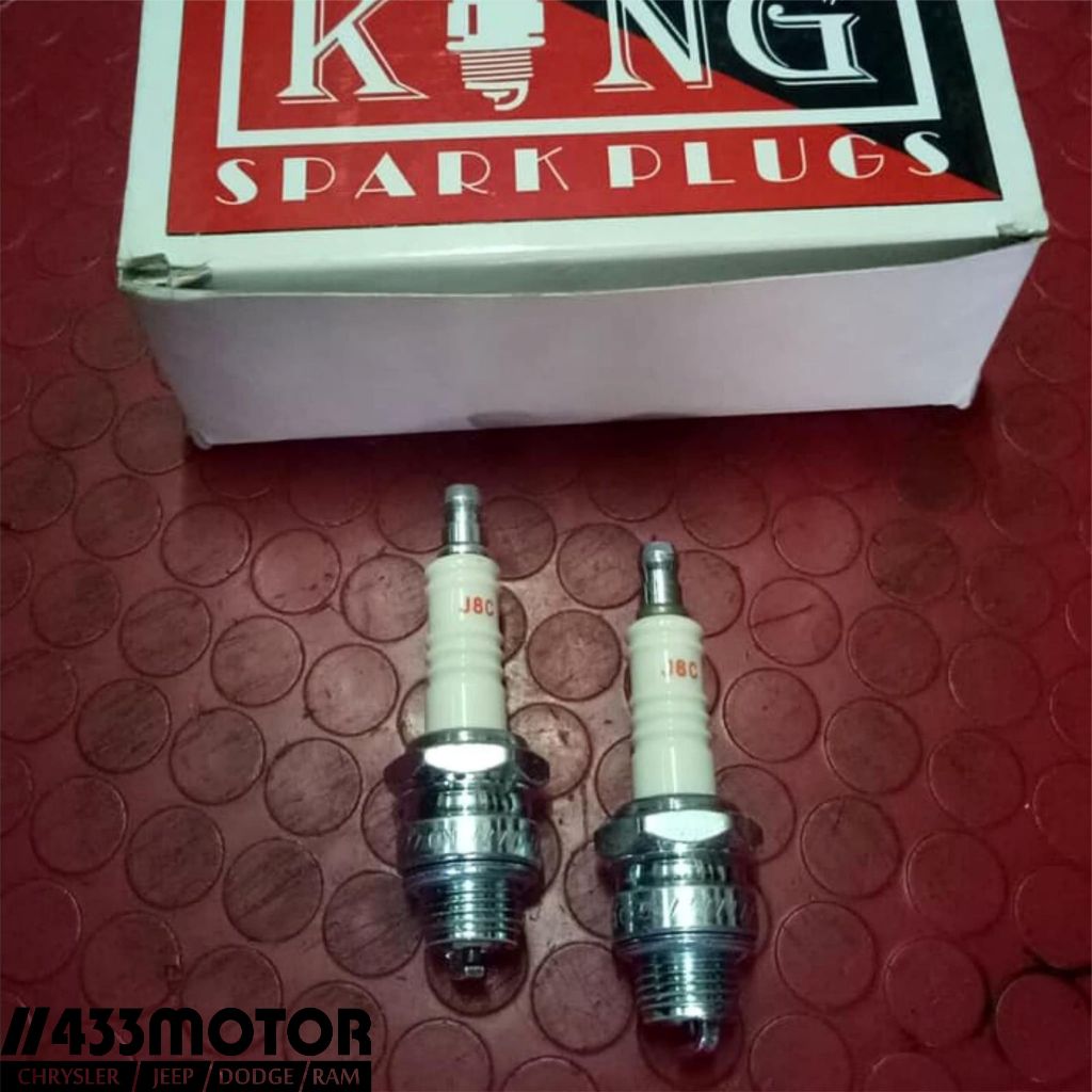 Busi Spark Plug J8C Jeep Willys Harga Untuk 1Pcs