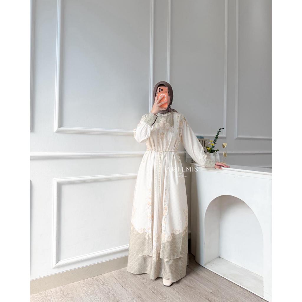 ARTEMIS FASHION - YESIKA  MAXI DRESS SET HIJAB