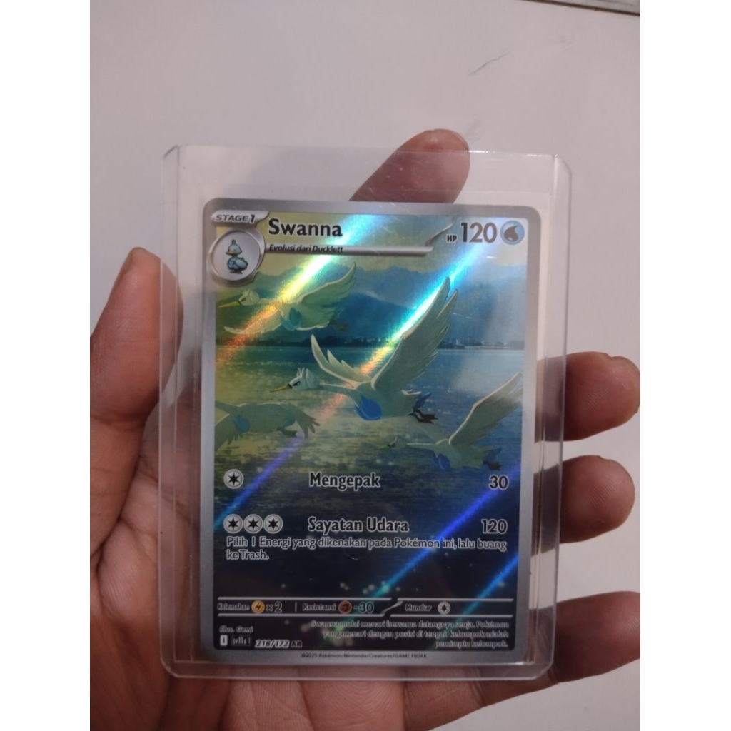 Kartu Pokemon TCG Swanna AR