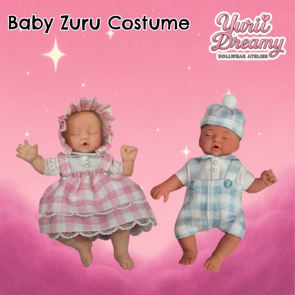 BAJU HANDMADE - BAJU BONEKA BABY ZURUU* BABY DOLL MINI / BONEKA KECIL- YURIIDREAMY