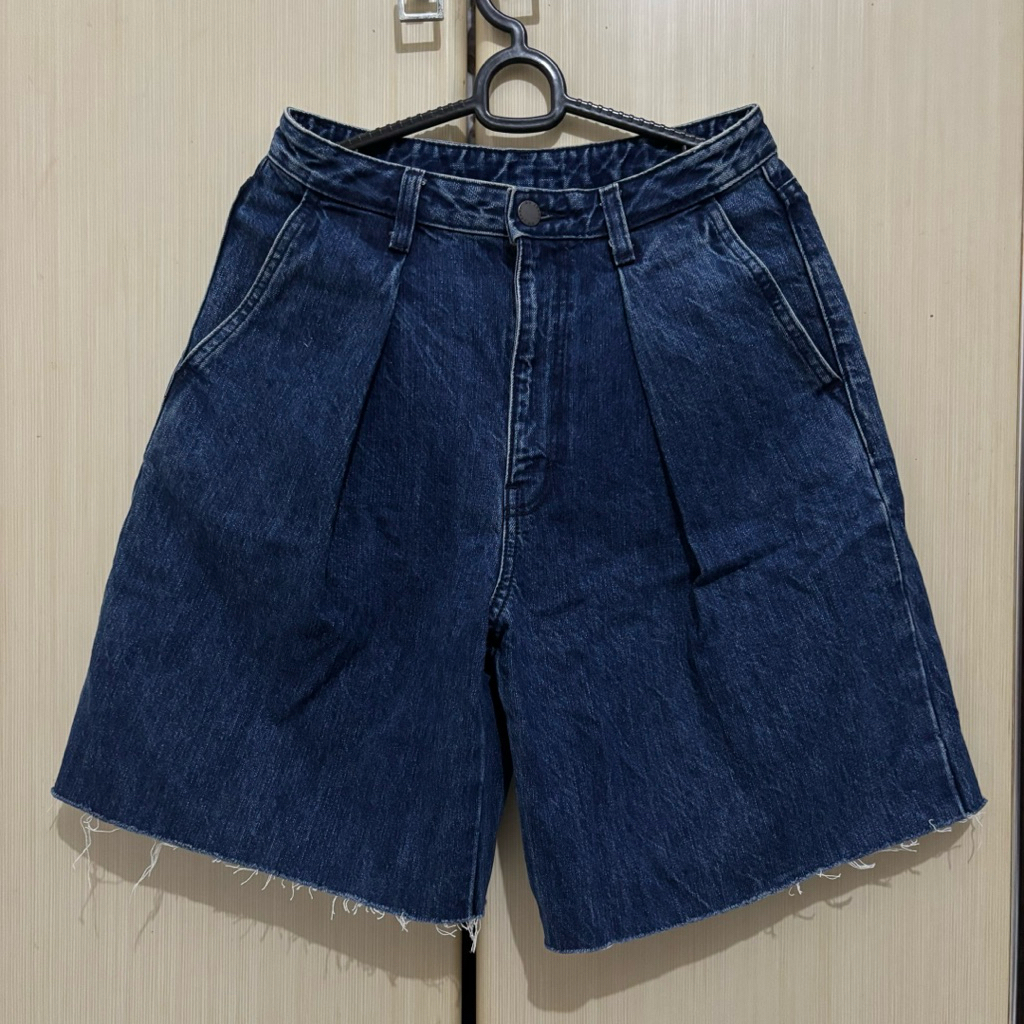 GU Denim short pants celana jeans pendek