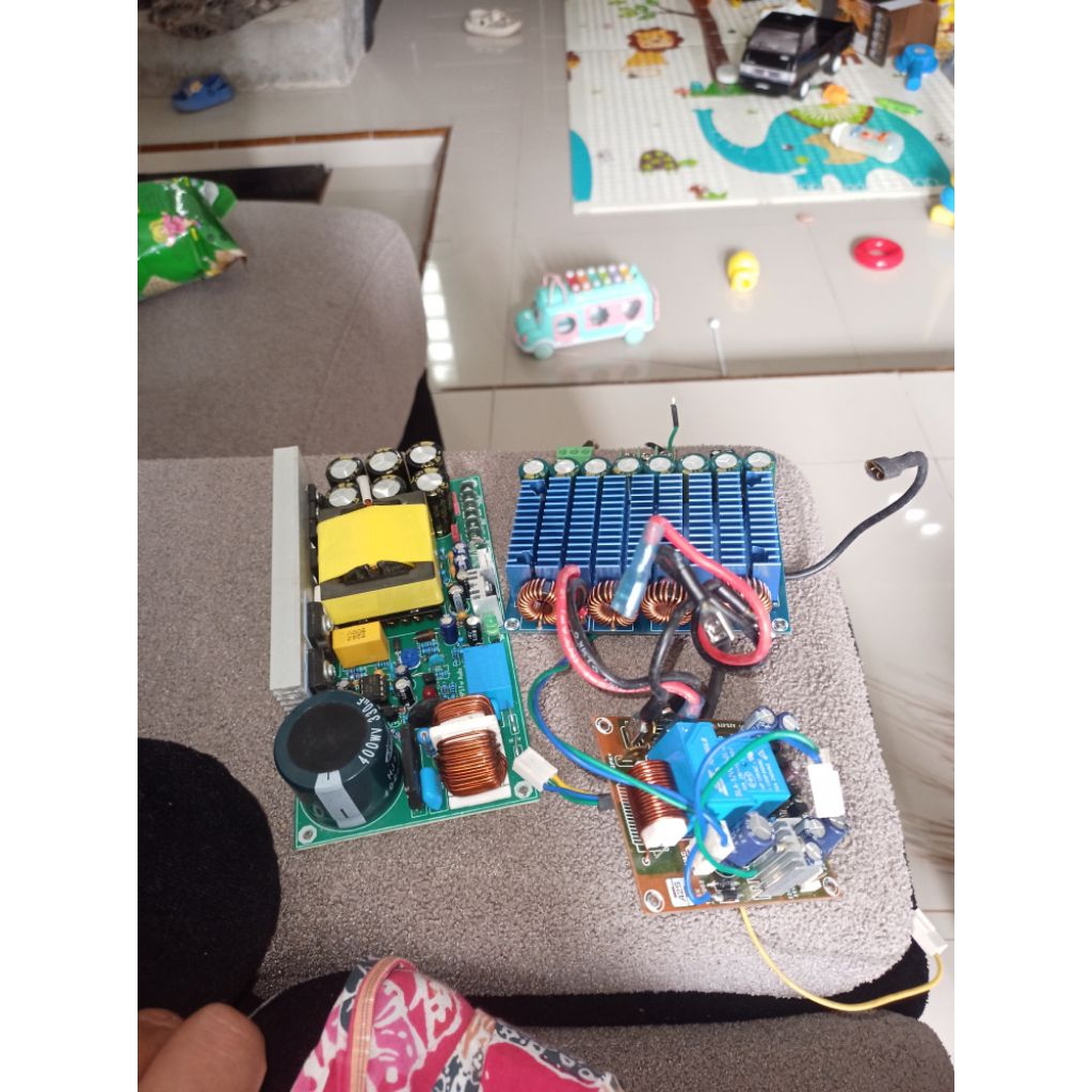 Power amplifier Class D TDA8954th+SMPS 1Kva+SP protektor