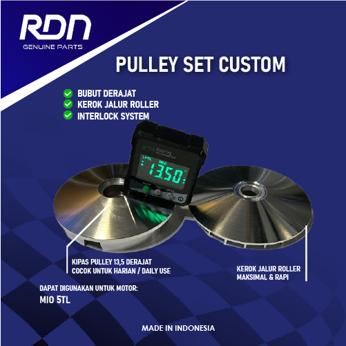 Pulley Set Custom Mio 5LW RDN Racing Project