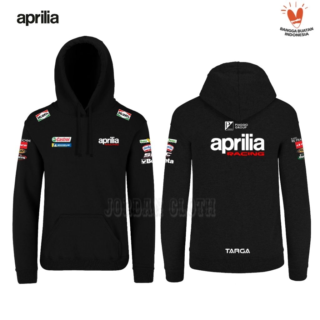Hoodie Jaket Sweater Team Aprilia Racing MotoGP