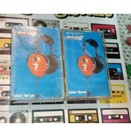 kaset pita sheila on 7 album jalan terus
