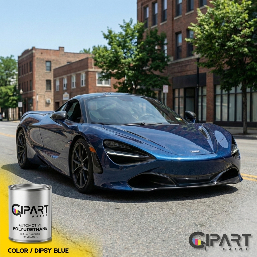 Cat Mobil & Motor CIPART PAINT - DIPSY BLUE Metallic Series Biru Dongker Navy Tua Metalik PU