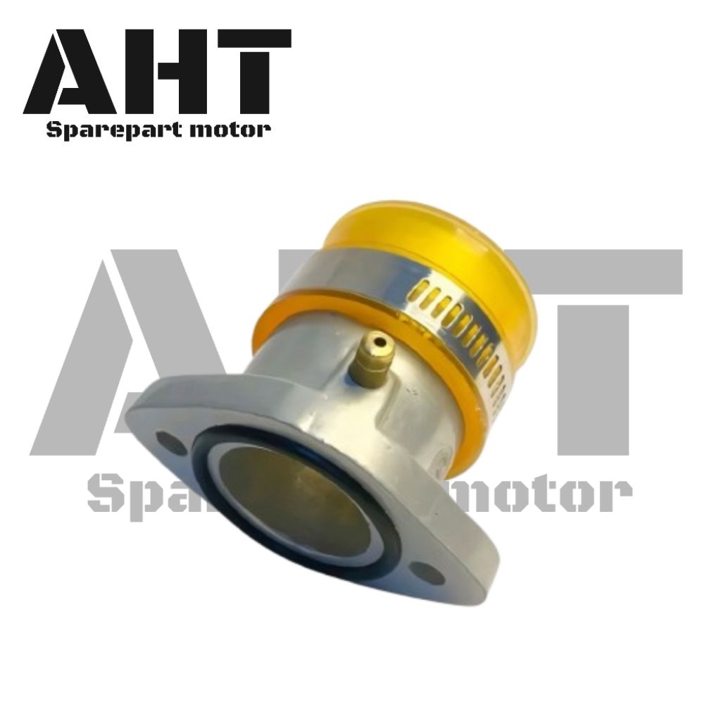 [SILVER] manipol klx aluminium manipol klx pendek teflon intake manipul klx dtracker karbu pe 24 26 
