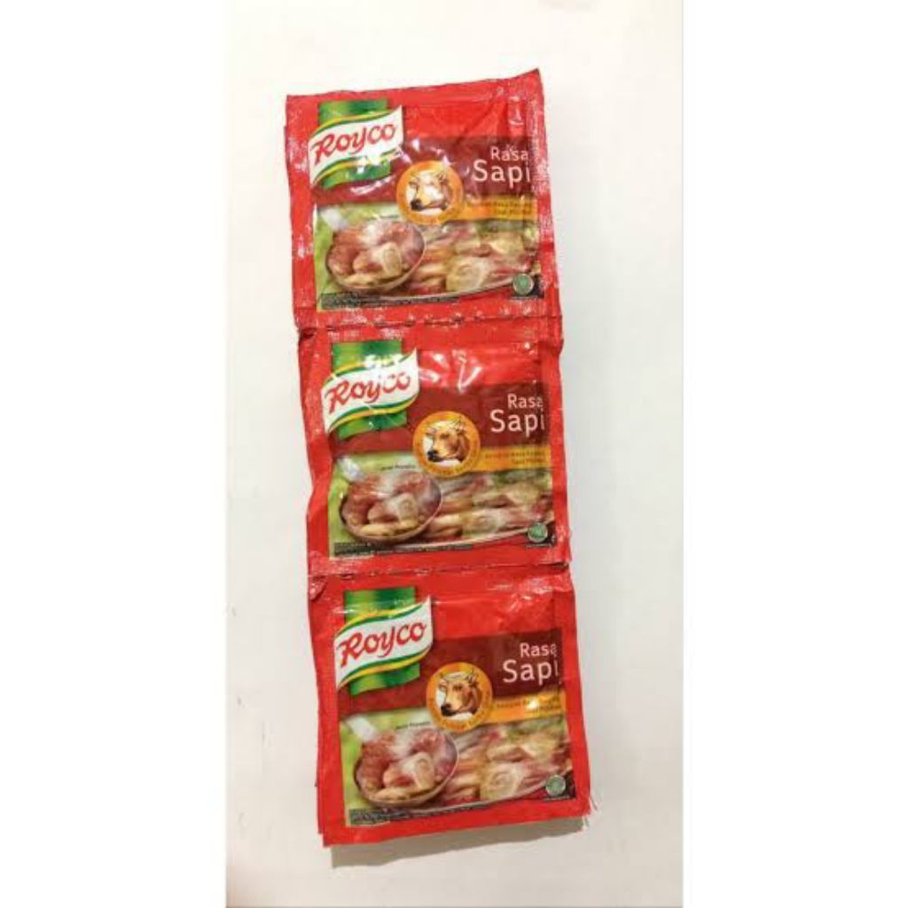 Royco renteng isi 12pcs / Royco ayam sapi renteng