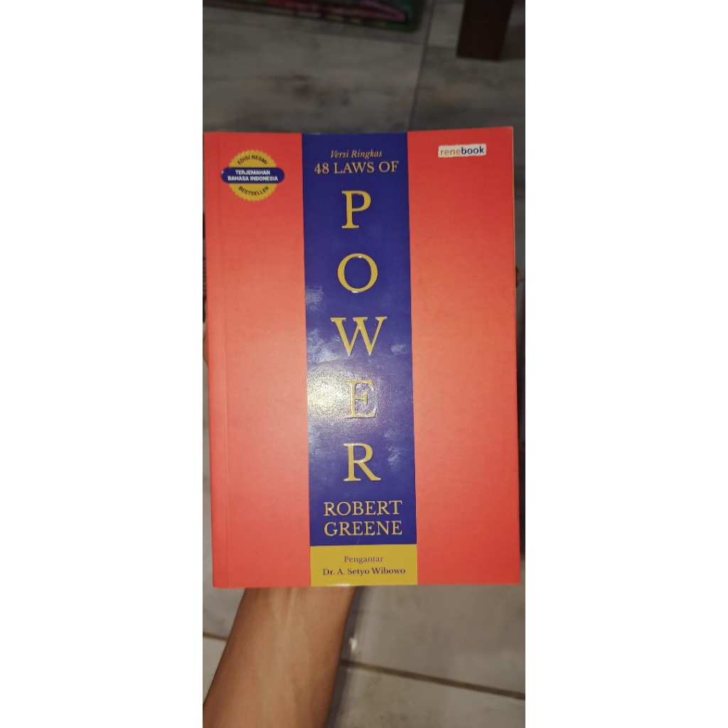 Buku Original Preloved: 48 LAWS OF POWER (Robert Greene) EDISI RESMI TERJEMAHAN BAHASA INDONESIA