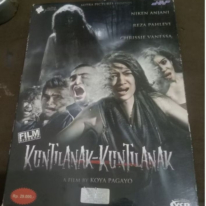 VCD Original KUNTILANAK KUNTILANAK feat REZA PAHLEVI