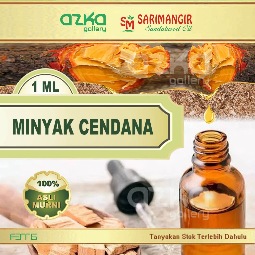MINYAK CENDANA - SANDALWOOD OIL - BIANG CENDANA