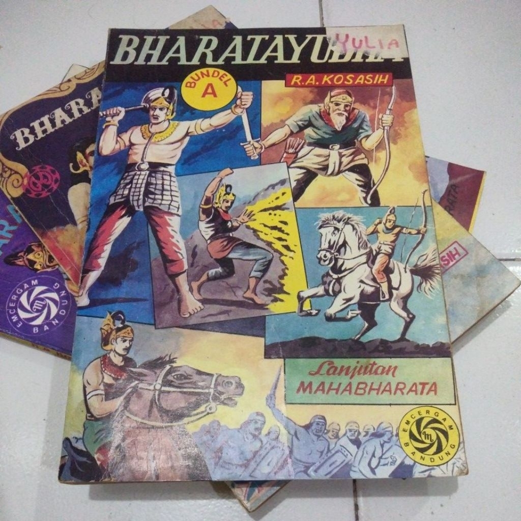Komik Wayang Jadul RA Kosasih Bharatayudha (Lengkap A-C)