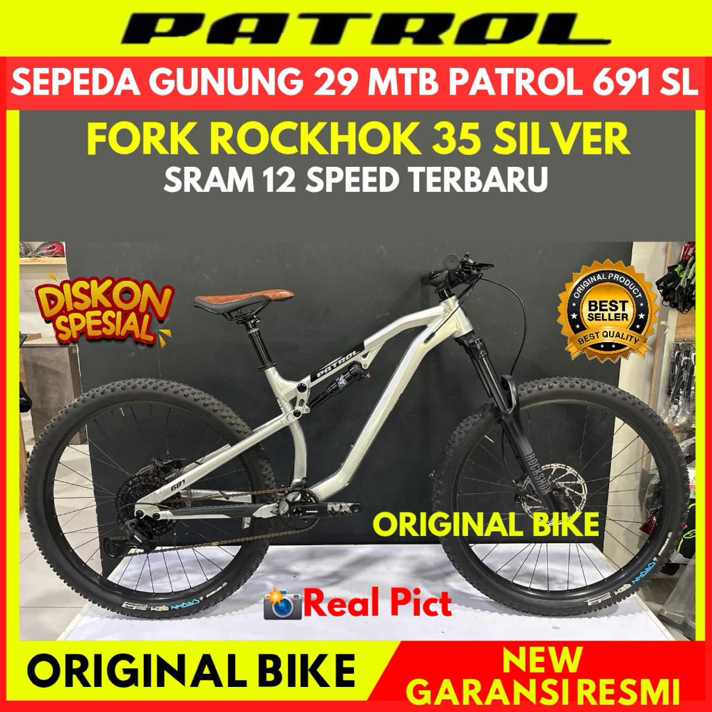 PATROL 691 SL 2022 SEPEDA MTB FULLSUS PATROL 691 SL