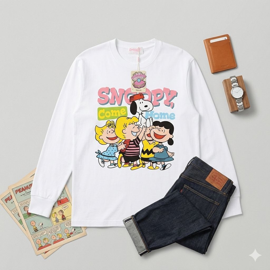 ZOOMCLOSET Import Baju Wanita Oversize Kerah Atasan Kerah Kaos